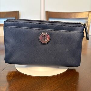 Tommy Hilfiger Navy Wristlet